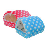 Maxbell Pet Triangle Hammock Parrot Bird Small Animal House Warm Hut Nest Pink L