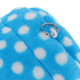 Maxbell Pet Triangle Hammock Parrot Bird Small Animal House Warm Hut Nest Blue L