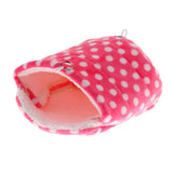 Maxbell Pet Triangle Hammock Parrot Bird Small Animal House Warm Hut Nest Pink XL
