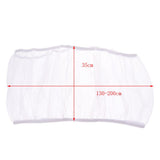 Maxbell Bird Cage Net Cover Mesh Bird Seed Catcher Guard Net Cover Shell Skirt Trap Whte L