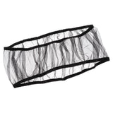 Maxbell Bird Cage Net Cover Mesh Bird Seed Catcher Guard Net Cover Shell Skirt Trap Black L