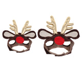 Maxbell Halloween Party Costume Pet Cat And Dog Headwear Pet Deer Antlers Headband L