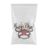 Maxbell Halloween Party Costume Pet Cat And Dog Headwear Pet Deer Antlers Headband L