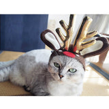 Maxbell Halloween Party Costume Pet Cat And Dog Headwear Pet Deer Antlers Headband L
