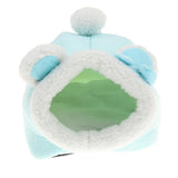 Maxbell Small Pet Dwarf Hamster Guinea Pig Bed House Pets Winter Warm Sleeping Nest Blue L