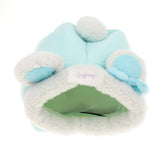 Maxbell Small Pet Dwarf Hamster Guinea Pig Bed House Pets Winter Warm Sleeping Nest Blue L