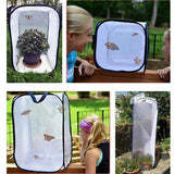 Maxbell Collapsible Insect Butterfly Habitat Net Terrarium Breeding Cage 30x30x30cm