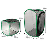 Max Collapsible Insect and Butterfly Habitat Net Terrarium Breeding Cage 30x30x30cm