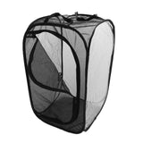 Max Foldable Insect and Butterfly Habitat House Terrarium Breeding Cage Black M