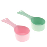 Maxbell 2Pcs Super Design Melamine Food Scoop Hand Shovel for Bird Cat or Dog Food