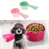 Maxbell 2Pcs Super Design Melamine Food Scoop Hand Shovel for Bird Cat or Dog Food