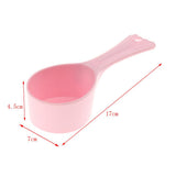Maxbell 2Pcs Super Design Melamine Food Scoop Hand Shovel for Bird Cat or Dog Food