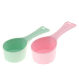 Maxbell 2Pcs Super Design Melamine Food Scoop Hand Shovel for Bird Cat or Dog Food