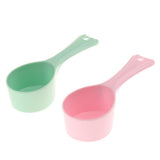 Maxbell 2Pcs Super Design Melamine Food Scoop Hand Shovel for Bird Cat or Dog Food