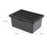 Maxbell 5 pcs Insect Reptile Spider Transport Breeding Cage Hatching Container Black