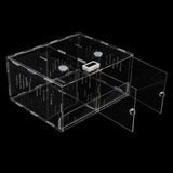 Maxbell Reptile Terrarium Box Amphibian Breeding Box Double-storehouse box