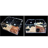 Maxbell Reptile Terrarium Box Amphibian Breeding Box Double-storehouse box