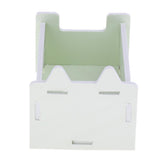 Maxbell Hamster Corner Toilet Pet Potty Box Sauna Bathroom Bathtub Litter Tray Green