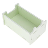 Maxbell Hamster Corner Toilet Pet Potty Box Sauna Bathroom Bathtub Litter Tray Green