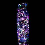 Max Multi-function Button Battery Copper Wire Lamp Festival Wedding Colorful