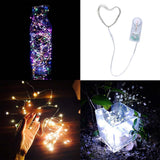 Max Multi-function Button Battery Copper Wire Lamp Festival Wedding Colorful