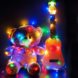 Max Multi-function Button Battery Copper Wire Lamp Festival Wedding Colorful