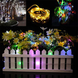 Max Multi-function Button Battery Copper Wire Lamp Festival Wedding Warm White