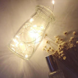 Max Multi-function Button Battery Copper Wire Lamp Festival Wedding Warm White