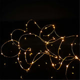 Max Multi-function Button Battery Copper Wire Lamp Festival Wedding Warm White