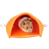 Maxbell Hamster Hammock Hanging Bed House Habitats Cage for Gerbil Chinchilla Red