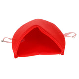Maxbell Hamster Hammock Hanging Bed House Habitats Cage for Gerbil Chinchilla Red