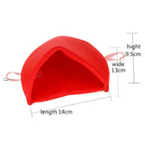 Maxbell Hamster Hammock Hanging Bed House Habitats Cage for Gerbil Chinchilla Red