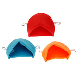 Maxbell Hamster Hammock Hanging Bed House Habitats Cage for Gerbil Chinchilla Red