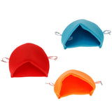 Maxbell Hamster Hammock Hanging Bed House Habitats Cage for Gerbil Chinchilla Red