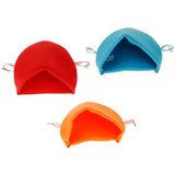Maxbell Hamster Hammock Hanging Bed House Habitats Cage for Gerbil Chinchilla Red