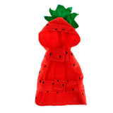 Maxbell Cute Cat Costume Strawberry Hooded Clothes Halloween Daily Wear