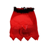 Maxbell Pet Clothes Halloween Little Devil Tail Cloak for Cats Small Medium Dogs L