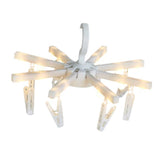 Maxbell LED Light with Clothespins, Clip, for Hanging Pictures, Photos, Artworks,Etc White