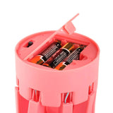 Maxbell LED Light with Clothespins, Clip, for Hanging Pictures, Photos, Artworks,Etc Pink