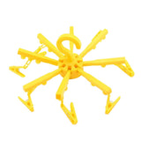Maxbell LED Light with Clothespins, Clip, for Hanging Pictures, Photos, Artworks,Etc Yellow