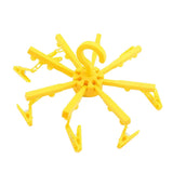 Maxbell LED Light with Clothespins, Clip, for Hanging Pictures, Photos, Artworks,Etc Yellow