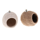 Maxbell Handmade Weave Straw Rope Nests Birds Breeding Hatching Nest Straw rope