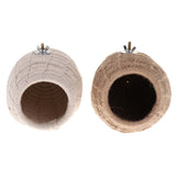 Maxbell Handmade Weave Straw Rope Nests Birds Breeding Hatching Nest Straw rope