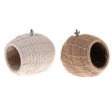 Maxbell Handmade Weave Straw Rope Nests Birds Breeding Hatching Nest Straw rope