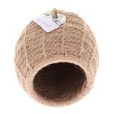 Maxbell Handmade Weave Straw Rope Nests Birds Breeding Hatching Nest Straw rope