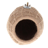 Maxbell Handmade Weave Straw Rope Nests Birds Breeding Hatching Nest Straw rope