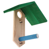 Maxbell Pigeon Supplies with Claws Rod Fruit Fork Holder Activity Frame Exercise Toy