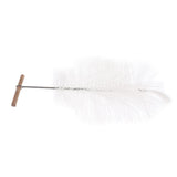 Maxbell Wooden Grips Bottle Brush Bird Water Fountain Cleaning Nylon Bristle Brush