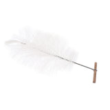 Maxbell Wooden Grips Bottle Brush Bird Water Fountain Cleaning Nylon Bristle Brush