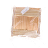 Maxbell Natural Wooden Hay Feeder Rabbit Feeder Pet Cage Fixed Hay Rack Manger